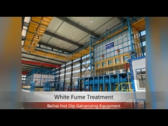 Collecteur de fumée de zinc galvanisé à chaud de type capot fixe