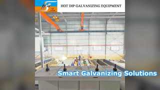 Équipement de galvanisation intelligent pour usines intelligentes