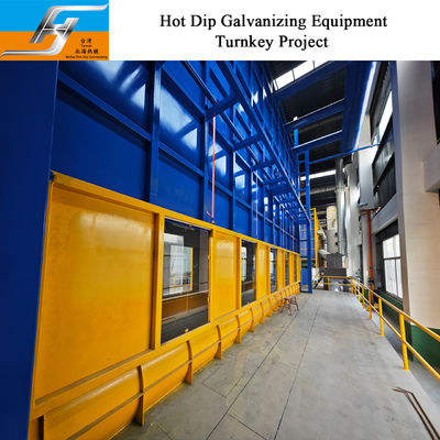 Customized Excellent Hot Dip Galvanizing Coating  Equipment Factory Plants Processing Temperature