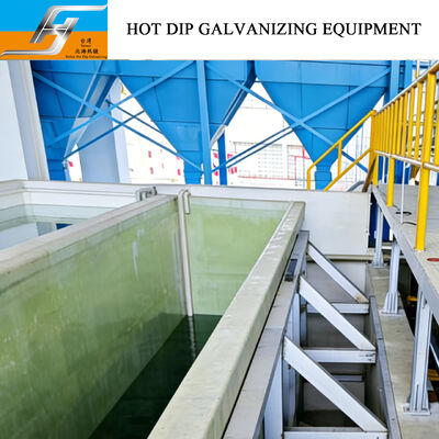 Environment Friendly High Efficiency Customized Hot Dip Galvanizing Equipment for Zinc Coating Production Line