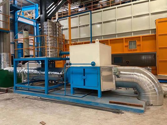 Qualité  Hot Dip Galvanizing Turnkey Project Furnace Residual Heat Recovery System For Fluxing And Degreasing Tank usine
