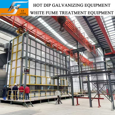 Ligne de galvanisation à chaud à haute efficacité respectueuse de l'environnement avec four à chaudière au zinc à contrôle intelligent